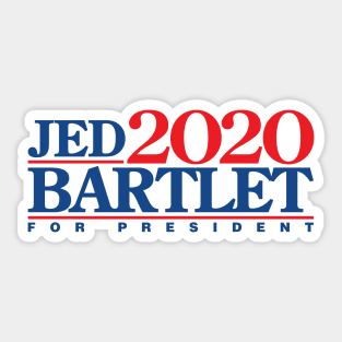 Jed Bartlet 2020 (Variant) Sticker